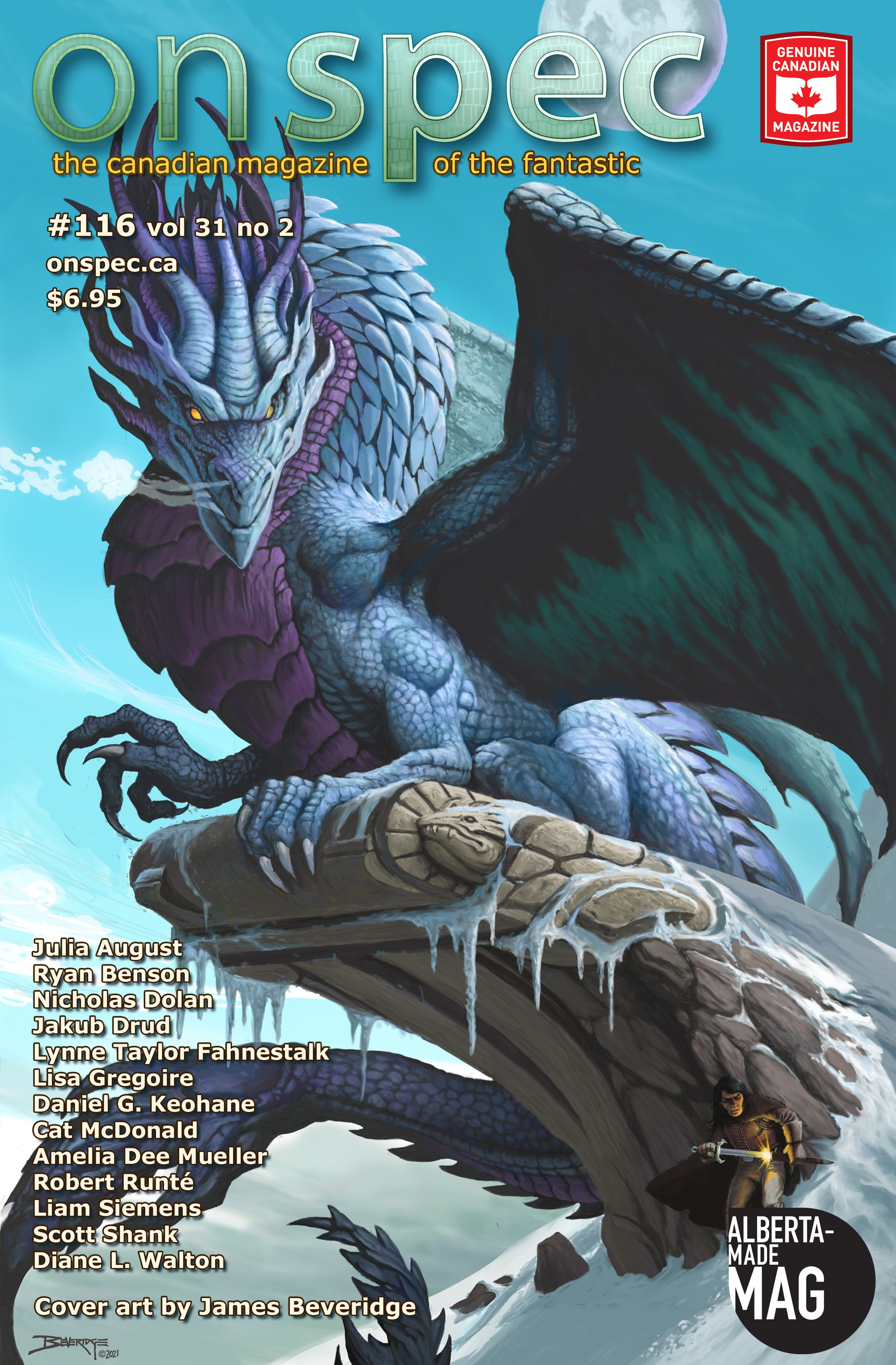 Cover Issue #116 On Spec VOL 31 No 2 | onspecmag